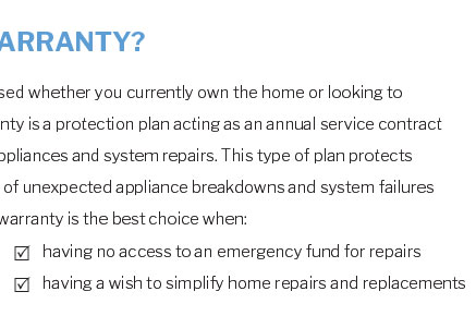 renew your home warranty